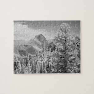 Infrarood foto aan de oostkant van Yosemite Nation Legpuzzel