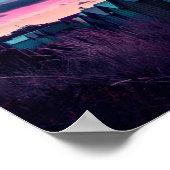 Infrarood Sunset Poster (Hoek)