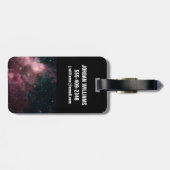 Infrarood Uitzicht dat de geboorte en dood van ste Bagagelabel (Achterkant horizontaal)