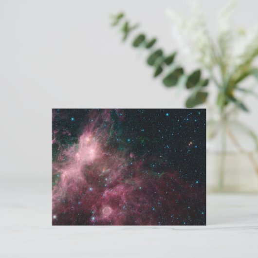 Infrarood Uitzicht dat de geboorte en dood van ste Briefkaart (Staand voorkant)