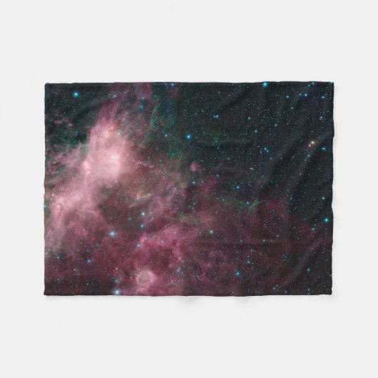 Infrarood Uitzicht dat de geboorte en dood van ste Fleece Deken (Voorkant (Horizontaal))