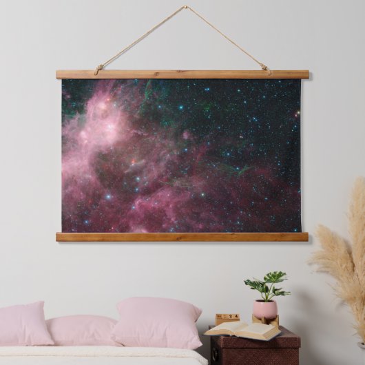 Infrarood Uitzicht dat de geboorte en dood van ste Hangend Wandkleed (Slaapkamer)