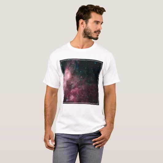 Infrarood Uitzicht dat de geboorte en dood van ste T-shirt (Voorkant volledig)