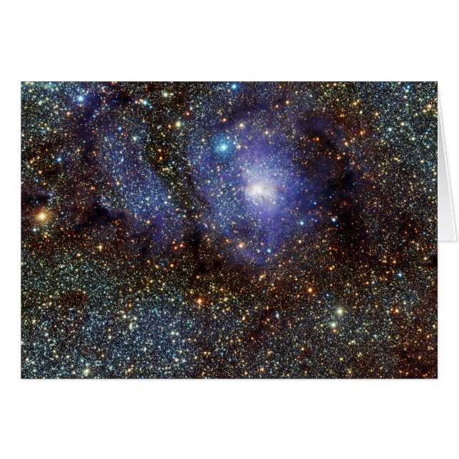 Infrarood Uitzicht Lagoon Nebula Messier 8 M8 NGC  (Voorkant Horizontaal)