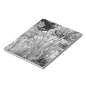 Infrarood van bomen in gebouwen en trails in Las 2 Notitieblok (Linkerzijde)