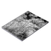 Infrarood van bomen in gebouwen en trails in Las 2 Notitieboek (Linkerzijde)