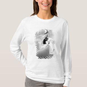Infrarood, Zwart en Wit,kop, glas, koffie, T-shirt