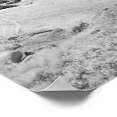 Infraroodfoto in het oosten van Yosemite National Poster (Hoek)