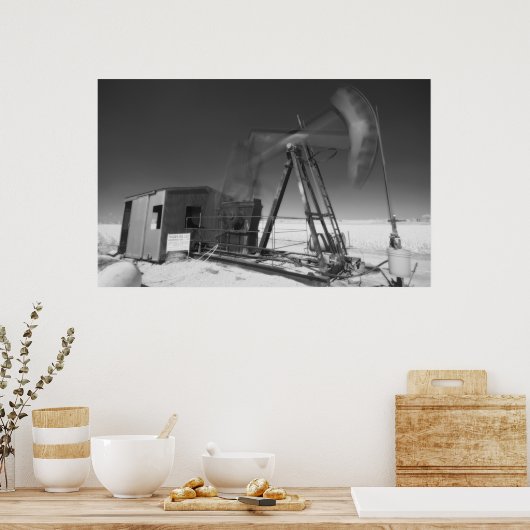 infraroodoliebron poster (Keuken)