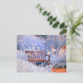 Infraroodparkbank Briefkaart (Staand voorkant)