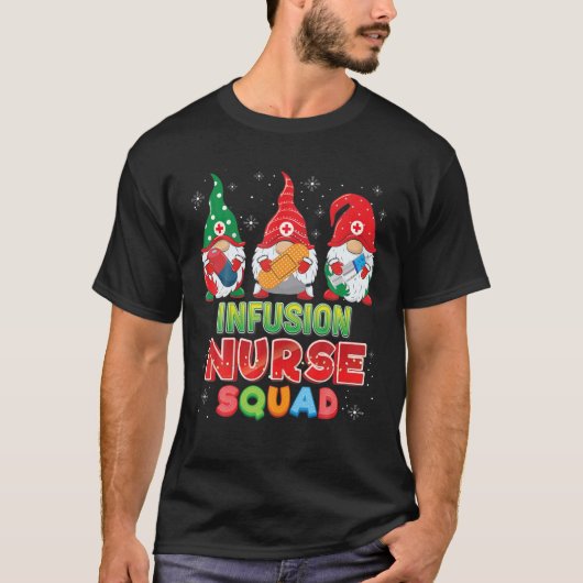 Infusieseplein voor kerst op zures t-shirt (Voorkant)