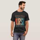 Infusietherapie Verpleegkundige T-shirt (Voorkant volledig)
