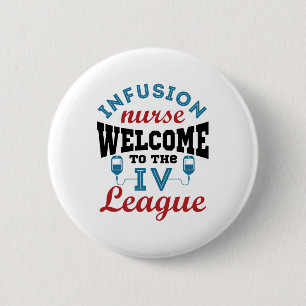 Infusieverpleegkundige Welkom bij de V.V. Liga Ronde Button 5,7 Cm