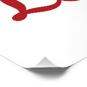 Infusieverpleegster Welkom bij de I.V. League Perfect Poster (Hoek)