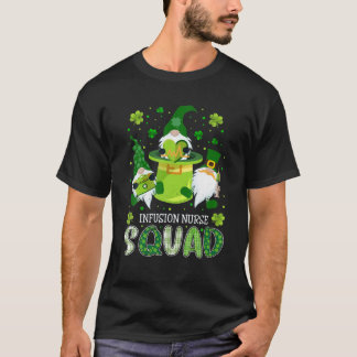 Infusievloeisterkalk Verpleegkundige St Patrick Da T-shirt
