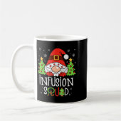 Infusion Nurse Squad Santa Stethoscope Nurse Chris Koffiemok (Links)