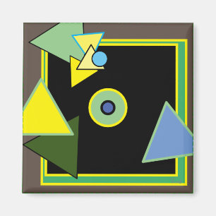 "'Infux of Triangles'' BY Bruce Tunis Magneet
