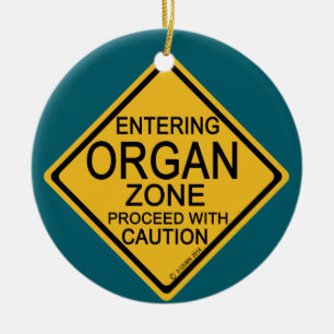 Ingaand orgaangebied keramisch ornament