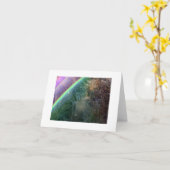 Ingang aan de Brug van de Regenboog Kaart (Gele Bloem)