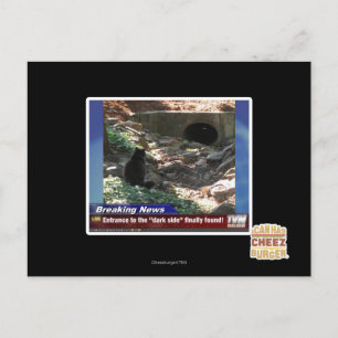 Ingang aan de Donkere Kant Briefkaart