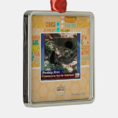 Ingang aan de donkere kant metalen ornament (Rechts)