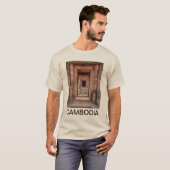 Ingang Angkor Wat, Cambodja T-shirt (Voorkant volledig)
