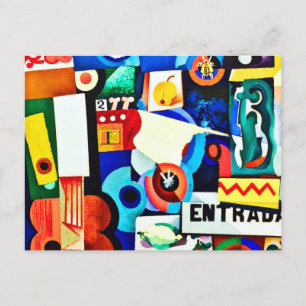 Ingang door Amadeo de Souza-Cardoso Briefkaart