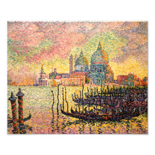 Ingang Grand Canal, Venetië Paul Signac Foto Afdruk