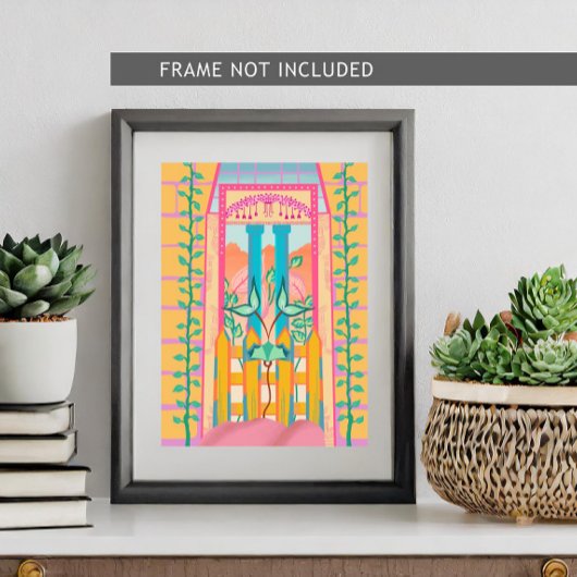 Ingang in ader poster