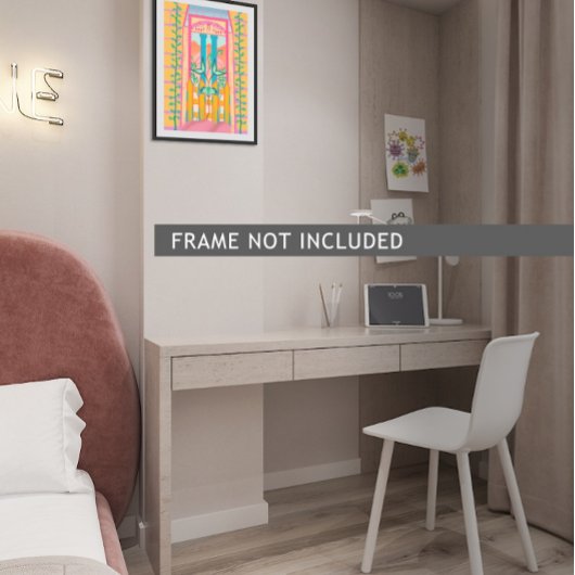 Ingang in ader poster