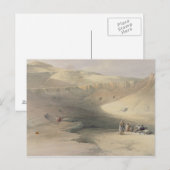 Ingang in de vallei van de Koningen Briefkaart (Voorkant / Achterkant)