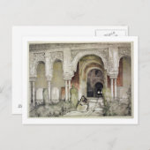 Ingang in de zaal van de twee zussen (Sala de l Briefkaart (Voorkant / Achterkant)