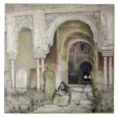 Ingang in de zaal van de twee zussen (Sala de l Tegeltje (Voorkant)