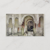 Ingang in de zaal van de twee zussen (Sala de l Visitekaartje (Achterkant)