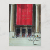 Ingang in het Metropolitan Museum New York Briefkaart (Voorkant)