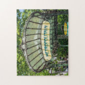 Ingang metro bij Montmartre - Parijs Legpuzzel (Verticaal)