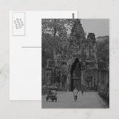 Ingang naar Angkor Wat Briefkaart (Voorkant / Achterkant)
