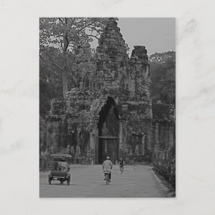 Ingang naar Angkor Wat Briefkaart