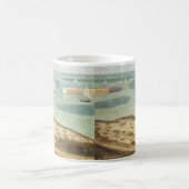 Ingang naar de haven door Georges Seurat, Vintage  Koffiemok (Center)