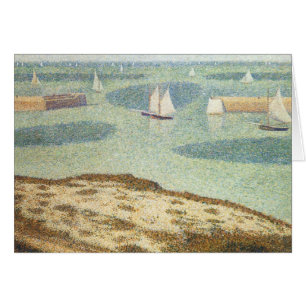 Ingang naar Harbour door Georges Seurat,  kunst
