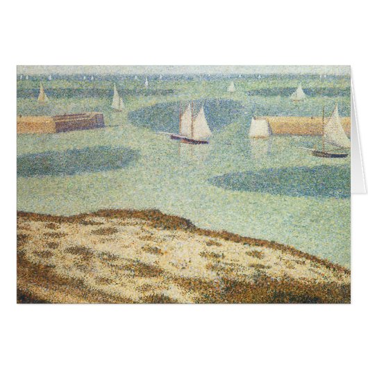 Ingang naar Harbour door Georges Seurat,  kunst (Voorkant Horizontaal)
