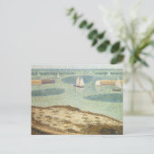 Ingang naar Harbour door Georges Seurat,  kunst Briefkaart (Staand voorkant)