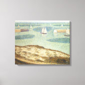 Ingang naar Harbour door Georges Seurat,  kunst Canvas Afdruk (Voorkant)