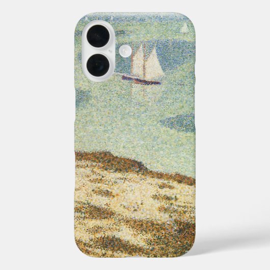 Ingang naar Harbour door Georges Seurat, kunst Case-Mate iPhone Case (Achterkant)
