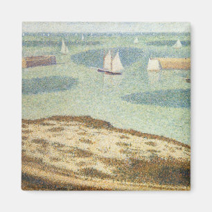 Ingang naar Harbour door Georges Seurat,  kunst Magneet