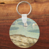 Ingang naar Harbour door Georges Seurat,  kunst Sleutelhanger (Achterkant)