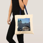 Ingang naar Old Quebec City, Quebec, Canada Tote Bag (Voorkant (product))