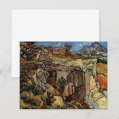 Ingang naar Quarry, Saint-Remy door Vincent van Go (Voorkant / Achterkant)