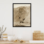 Ingang op de Grote Min SD 1888 Poster (Keuken)