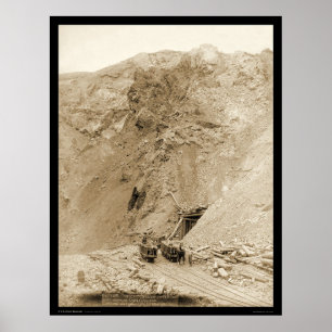 Ingang op de Grote Min SD 1888 Poster